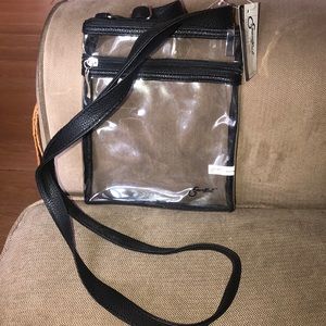 NWT Eventful clear crossbody